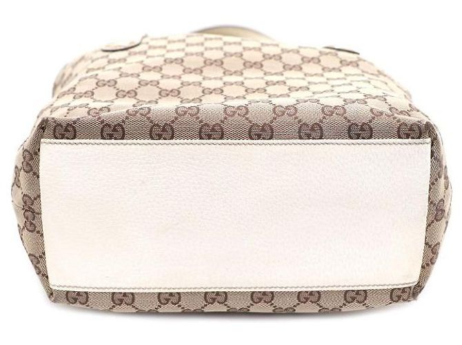 Borsa tote Gucci GG Canvas marrone - vista 8