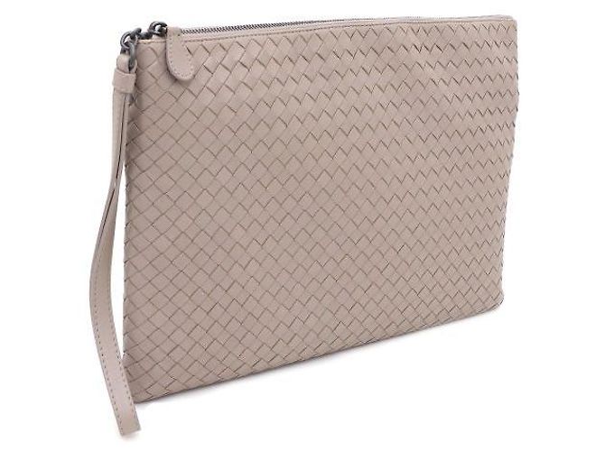 Bottega Veneta Clutch Large Intrecciato Nappa Strap - vista 2