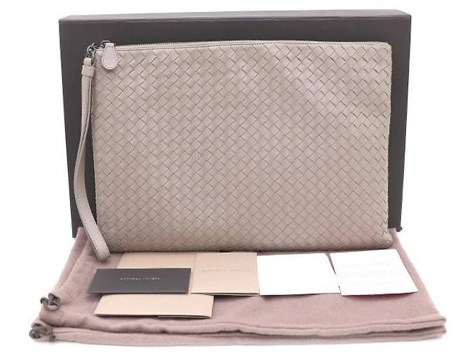 Bottega Veneta Clutch Large Intrecciato Nappa Strap - vista 8