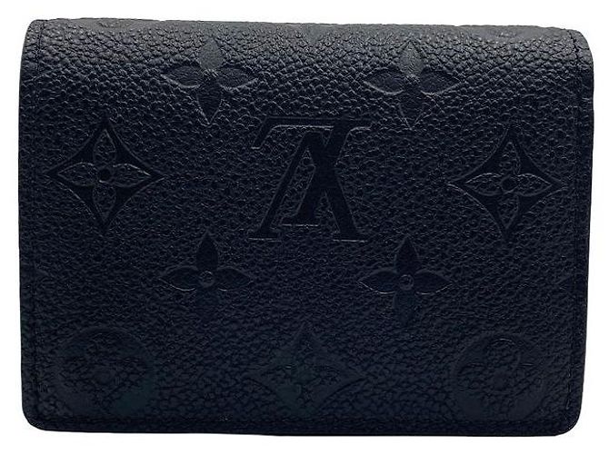 Louis Vuitton Cartera compacta mediana Clea Monogram Empreinte Leather Black - vista 12