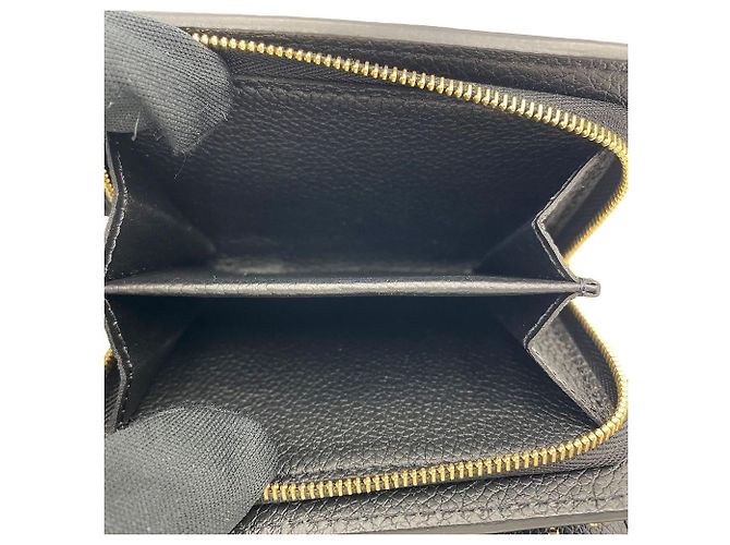 Louis Vuitton Cartera compacta mediana Clea Monogram Empreinte Leather Black - vista 19