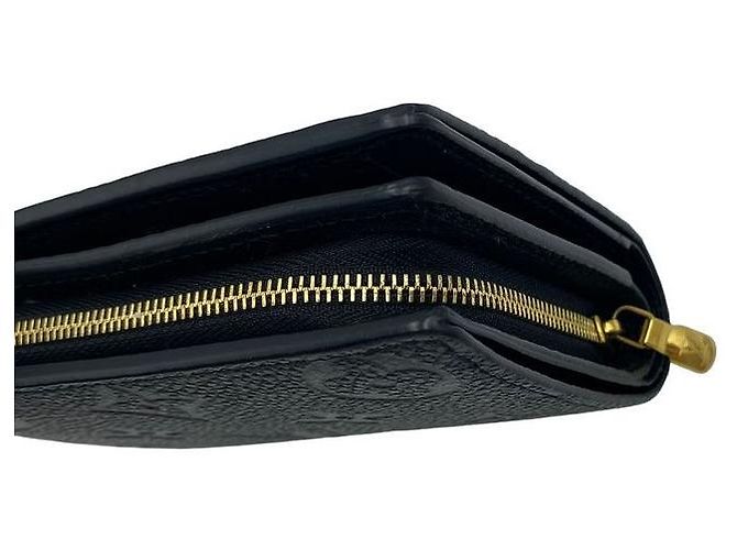 Louis Vuitton Cartera compacta mediana Clea Monogram Empreinte Leather Black - vista 5