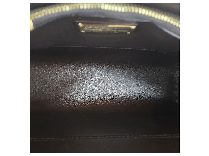Salvatore Ferragamo Borsa a tracolla Gancini Abbey Marrone Scuro - vista 9