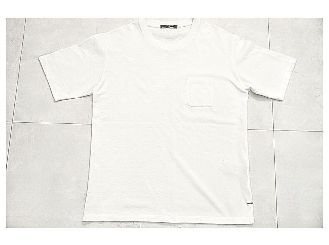 Louis Vuitton Half Damier Pocket T-Shirt Weiß - Ansicht 2