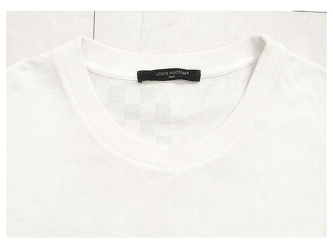 Louis Vuitton Half Damier Pocket T-Shirt Weiß - Ansicht 3