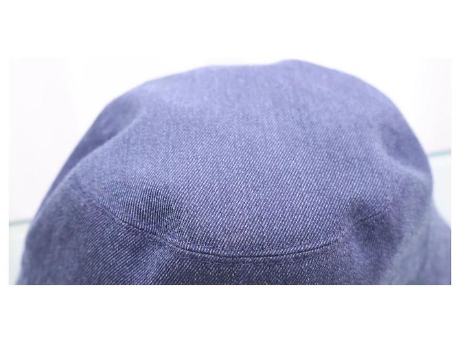 Louis Vuitton Wendbarer Regen-Bucket-Hat aus Monogram-Denim - Ansicht 8