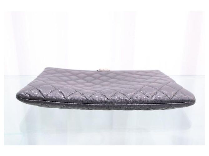 Chanel Clutch Boy Medium Nera - vista 5