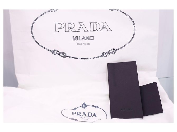 Prada Borsa a secchiello Saffiano a tracolla - vista 13