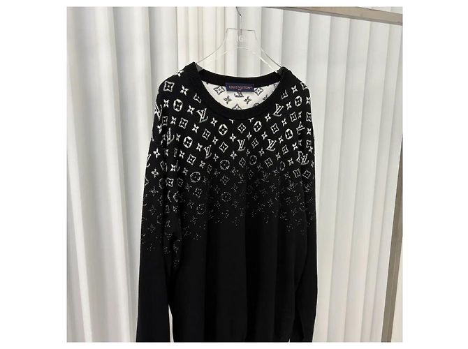 Louis Vuitton New Gradient Knit Strickpullover Schwarz - Ansicht 3