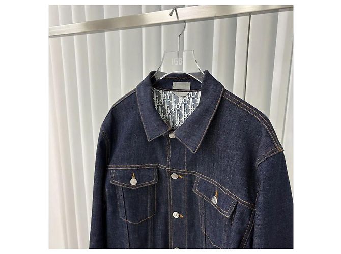 Dior Jeansjacke Navy - Ansicht 2