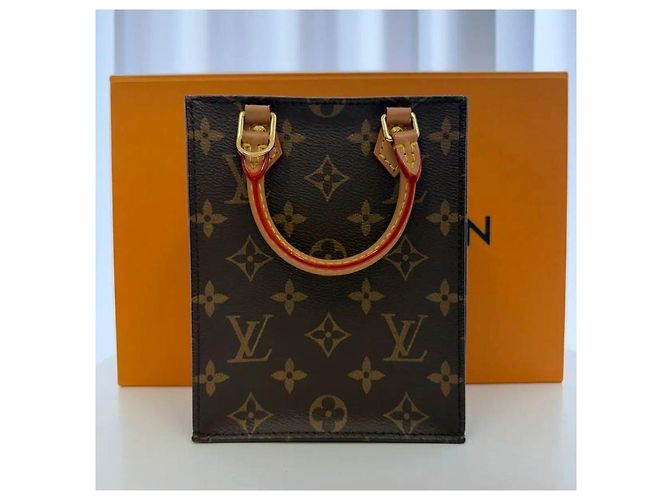 Louis Vuitton Borsa a tracolla Monogram Petit Sac Plat - vista 2