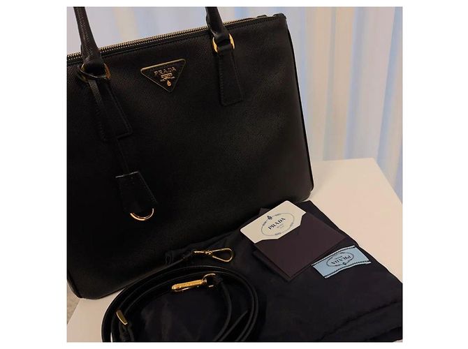 Prada Borsa Tote Saffiano Lux - vista 6