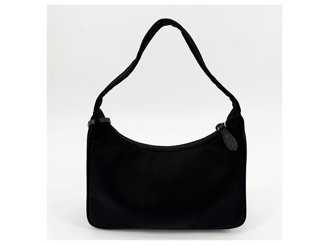 Prada Borsa Hobo Tesuto Black - vista 4
