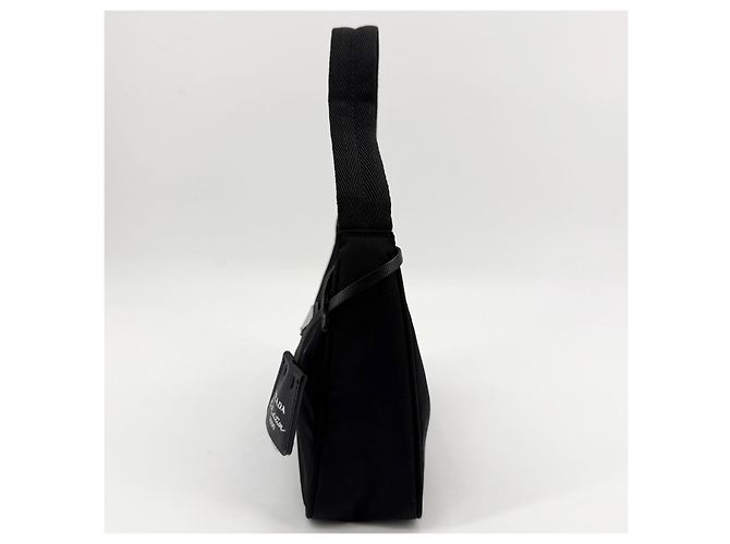 Prada Borsa Hobo Tesuto Black - vista 5