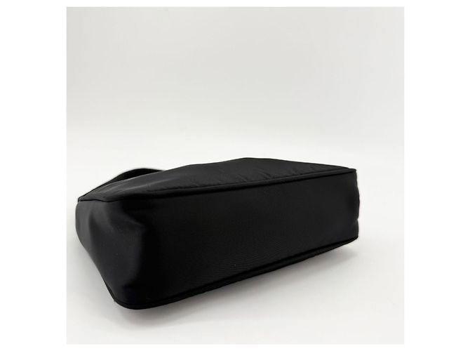 Prada Borsa Hobo Tesuto Black - vista 7