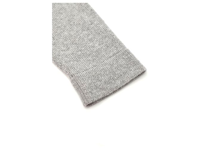 Dior Couture Pullover aus Kaschmir-Jersey Grau Zustand - Ansicht 10