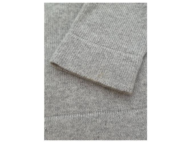 Dior Couture Pullover aus Kaschmir-Jersey Grau Zustand - Ansicht 13