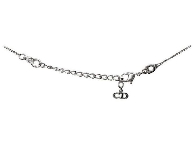 Dior Collana in Argento Placca Cubica - vista 3