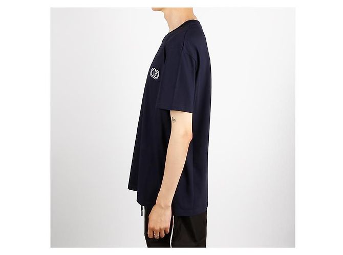 Valentino Kurzarm-T-Shirt mit Logo-Patch - Ansicht 10