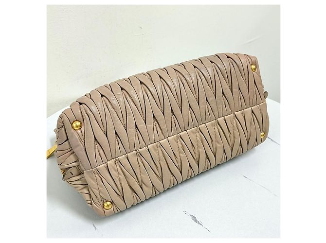 Miu Miu Borsa Tote Matelassé Borsa a tracolla - vista 12