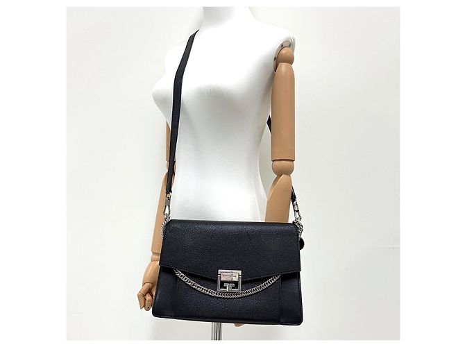 Givenchy Schultertasche mit Kette Medium Black - Ansicht 2