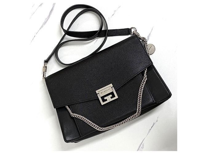 Givenchy Schultertasche mit Kette Medium Black - Ansicht 3