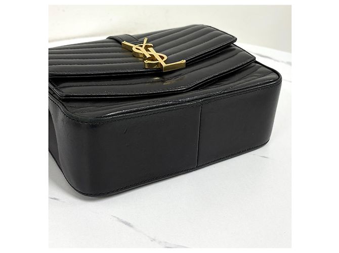 Autre Marque Borsa a Tracolla con Catena Nera - vista 11