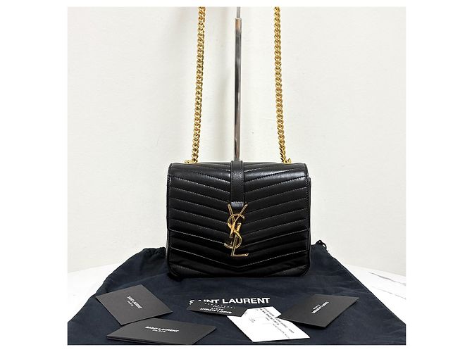 Autre Marque Borsa a Tracolla con Catena Nera - vista 5