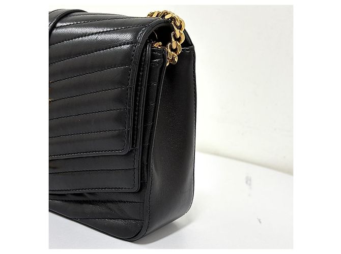 Autre Marque Borsa a Tracolla con Catena Nera - vista 9