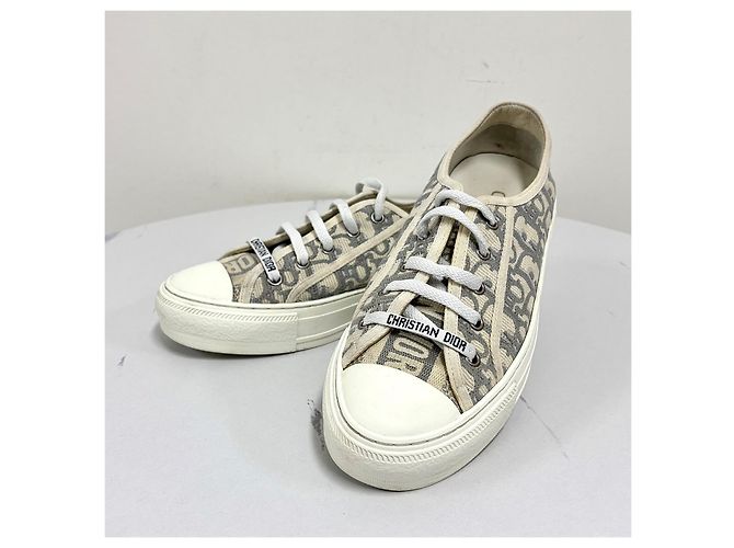 Dior Sneakers Oblique Work e Donna Grigio - vista 3