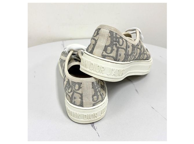 Dior Sneakers Oblique Work e Donna Grigio - vista 4