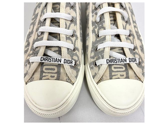 Dior Sneakers Oblique Work e Donna Grigio - vista 7