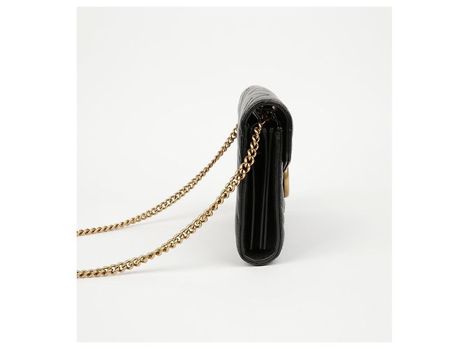 Gucci Mini Borsa GG Marmont Matelassé Black - vista 5