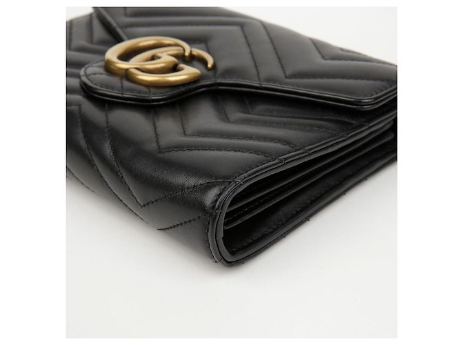Gucci Mini Borsa GG Marmont Matelassé Black - vista 8