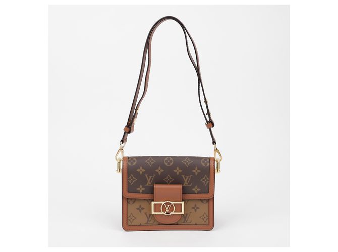 Louis Vuitton Mini Dolphin Schultertasche aus Reverse Monogram Canvas - Ansicht 2