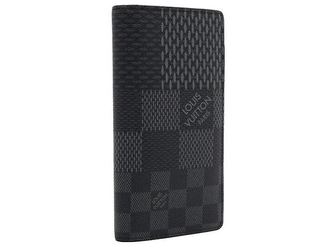 Louis Vuitton Damier Graphite Men's Long Wallet - view 4