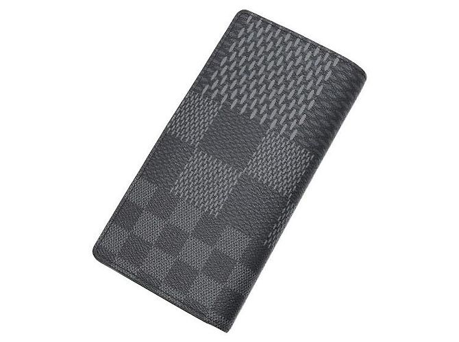 Louis Vuitton Damier Graphite Men's Long Wallet - view 7