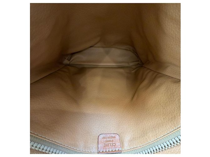 Borsa a secchiello Céline Macadam marrone pelle - vista 18