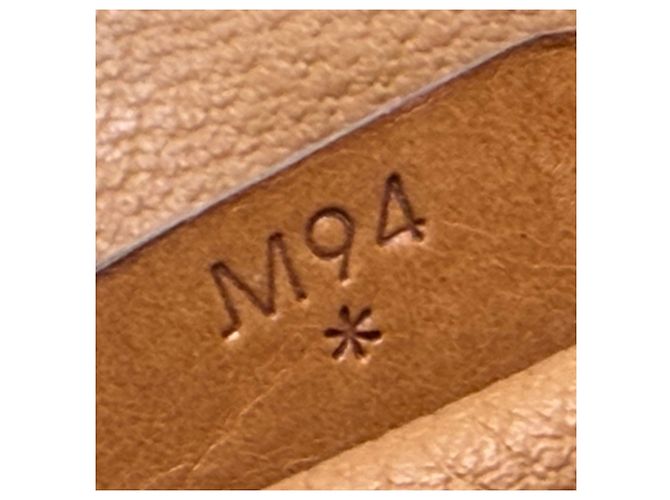 Borsa a secchiello Céline Macadam marrone pelle - vista 20