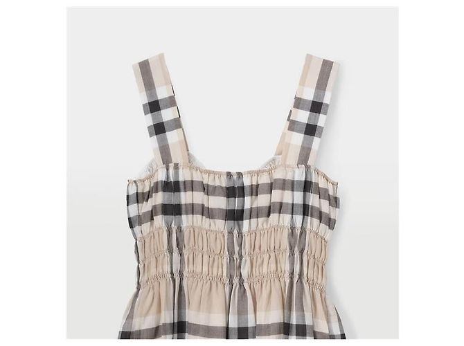 Burberry Vestido sin mangas de cuadros - vista 6