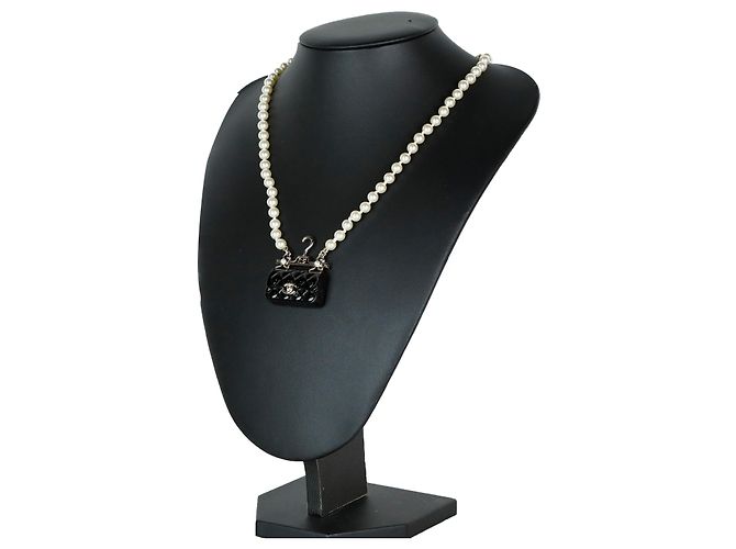Chanel Collana di perle classica - vista 2