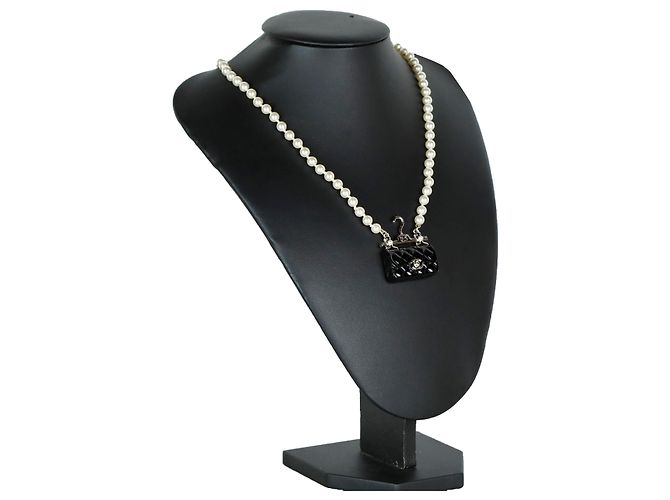 Chanel Collana di perle classica - vista 3