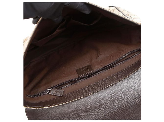 Gucci Borsa a tracolla messenger in tela GG - vista 11