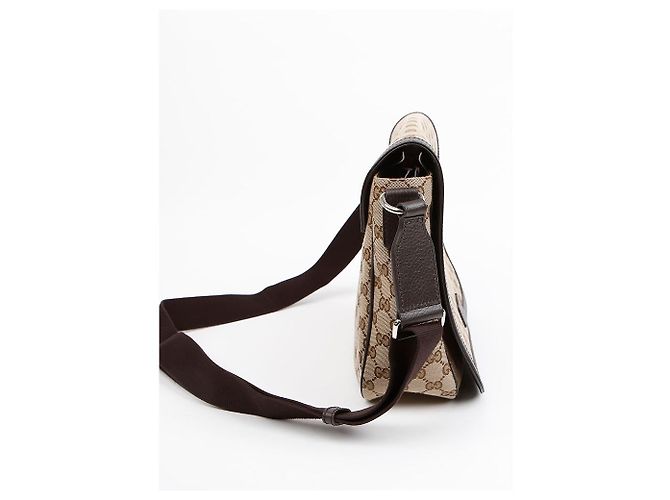 Gucci Borsa a tracolla messenger in tela GG - vista 5