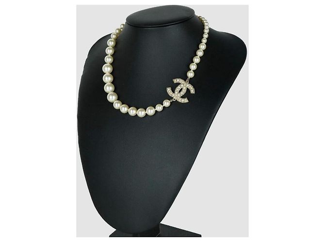 Colar de pérolas Chanel - vista 2