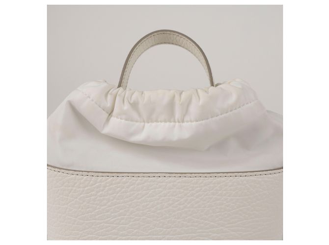 Maison Martin Margiela Mini borsa a secchiello da donna Bianco - vista 10