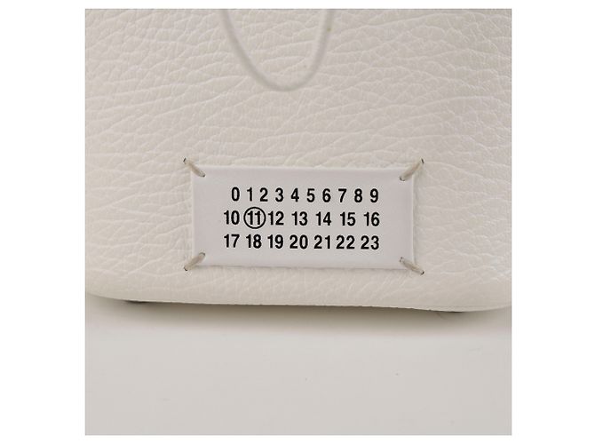 Maison Martin Margiela Mini borsa a secchiello da donna Bianco - vista 2