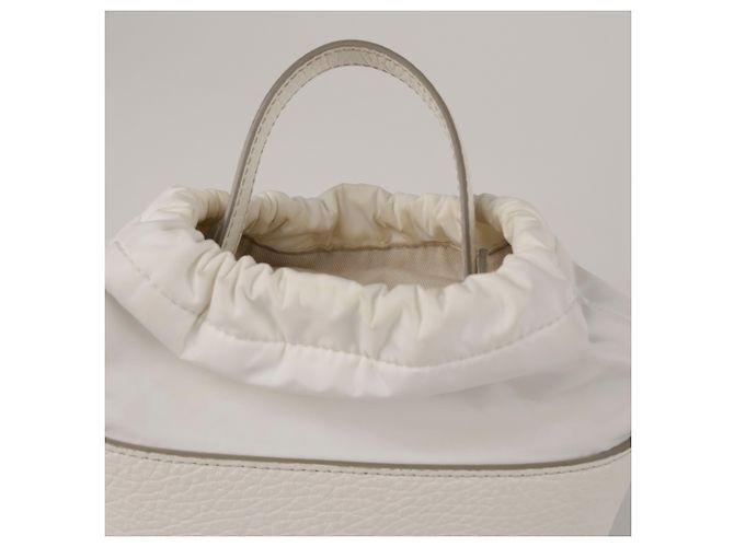 Maison Martin Margiela Mini borsa a secchiello da donna Bianco - vista 9
