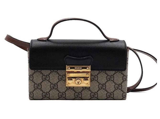 Gucci Mini borsa Tote Padlock e borsa a tracolla Crossbody - vista 2