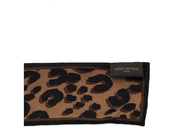 Louis Vuitton Seidenschal mit Leopardenmuster - Ansicht 4